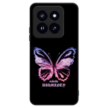 Etui na Xiaomi 14 Pro - Diamanty Purple