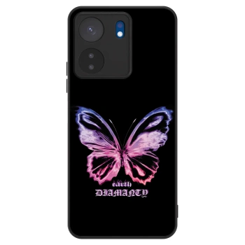 Etui na Xiaomi Redmi 13C 4G - Diamanty Purple