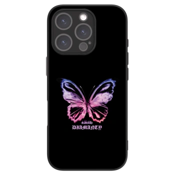 Etui na Apple iPhone 16 Pro - Diamanty Purple