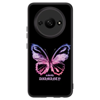 Etui na Xiaomi Redmi A3 - Diamanty Purple