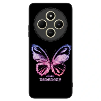 Etui na Xiaomi Redmi 14C - Diamanty Purple