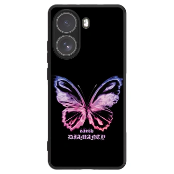 Etui na Xiaomi Poco X7 Pro 5G - Diamanty Purple