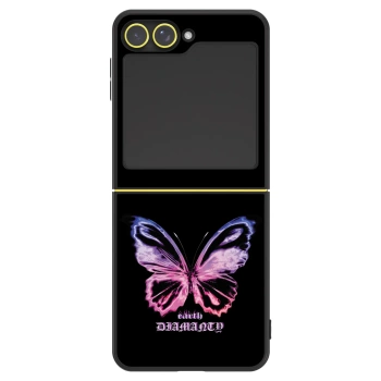 Etui na Samsung Galaxy Z Flip6 5G - Diamanty Purple