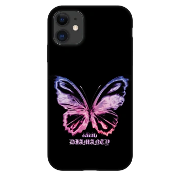 Etui na Apple iPhone 11 - Diamanty Purple