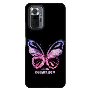 Etui na Xiaomi Redmi Note 10 Pro - Diamanty Purple