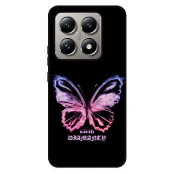 Etui na Xiaomi 14T Pro - Diamanty Purple