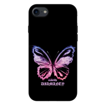 Etui na Apple iPhone SE 2020 - Diamanty Purple