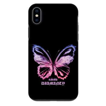 Etui na Apple iPhone XS Max - Diamanty Purple