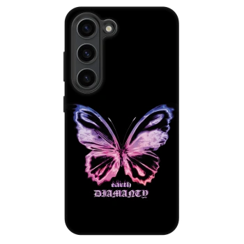 Etui na Samsung Galaxy S23 5G - Diamanty Purple
