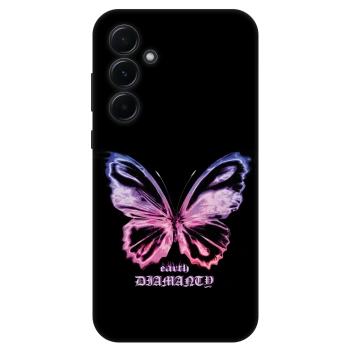 Etui na Samsung Galaxy A55 5G A556B - Diamanty Purple
