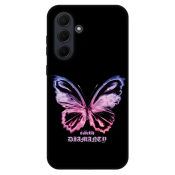 Etui na Samsung Galaxy A35 5G A356B - Diamanty Purple