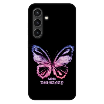 Etui na Samsung Galaxy S24 S921B 5G - Diamanty Purple