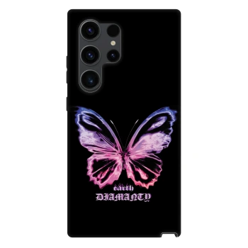 Etui na Samsung Galaxy S24 Ultra S928B 5G - Diamanty Purple