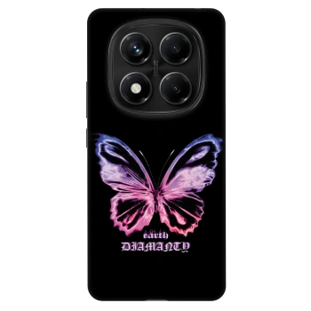 Etui na Xiaomi Redmi Note 14 Pro 4G - Diamanty Purple