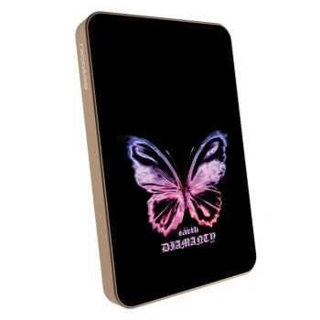 Powerbank z MagSafe 5 000 mAh Złoty - Diamanty Purple