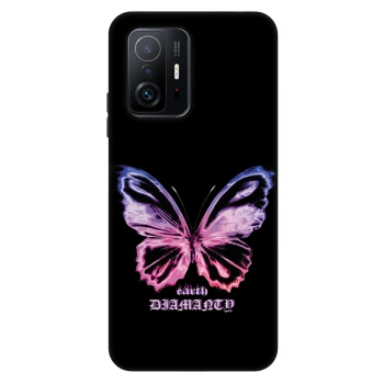 Etui na Xiaomi 11T - Diamanty Purple