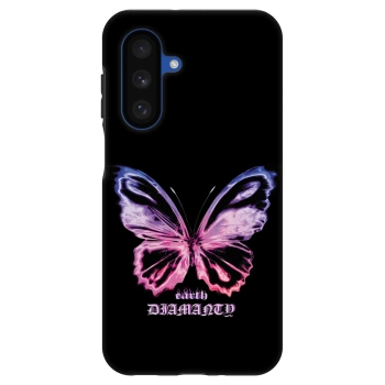 Etui na Samsung Galaxy A17 5G - Diamanty Purple