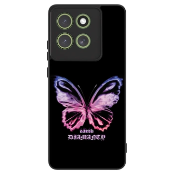 Etui na Motorola Moto G86 Power 5G - Diamanty Purple