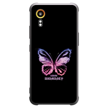 Etui na Samsung Galaxy Xcover 7 - Diamanty Purple