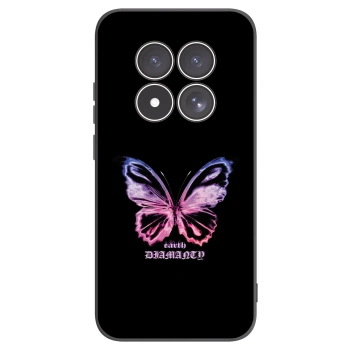 Etui na Xiaomi Redmi Note 15 Pro 5G - Diamanty Purple
