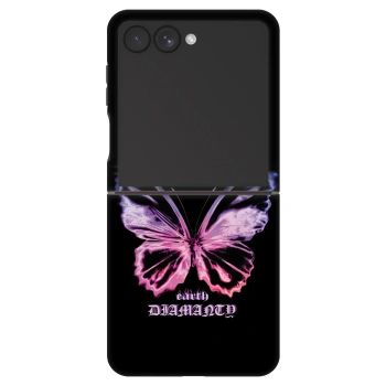 Etui na Samsung Galaxy Z Flip7 5G - Diamanty Purple