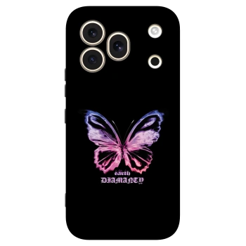 Etui na Honor 600 Pro - Diamanty Purple