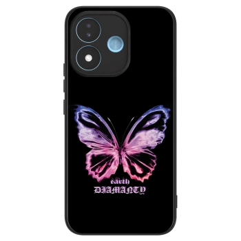 Etui na Xiaomi Redmi Note 17 5G - Diamanty Purple