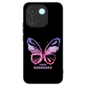Etui na Xiaomi Redmi Note 17 Pro MAX 5G - Diamanty Purple