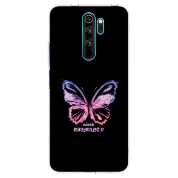 Etui na Xiaomi Redmi Note 8 Pro - Diamanty Purple