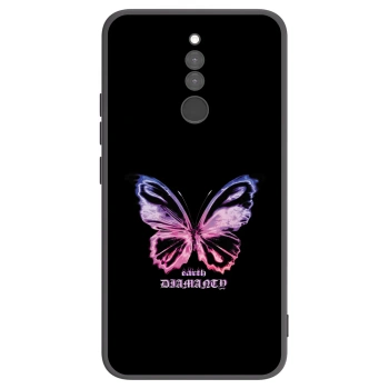 Etui na Xiaomi Redmi 8 - Diamanty Purple