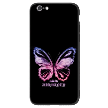 Etui na Apple iPhone 6/6S - Diamanty Purple