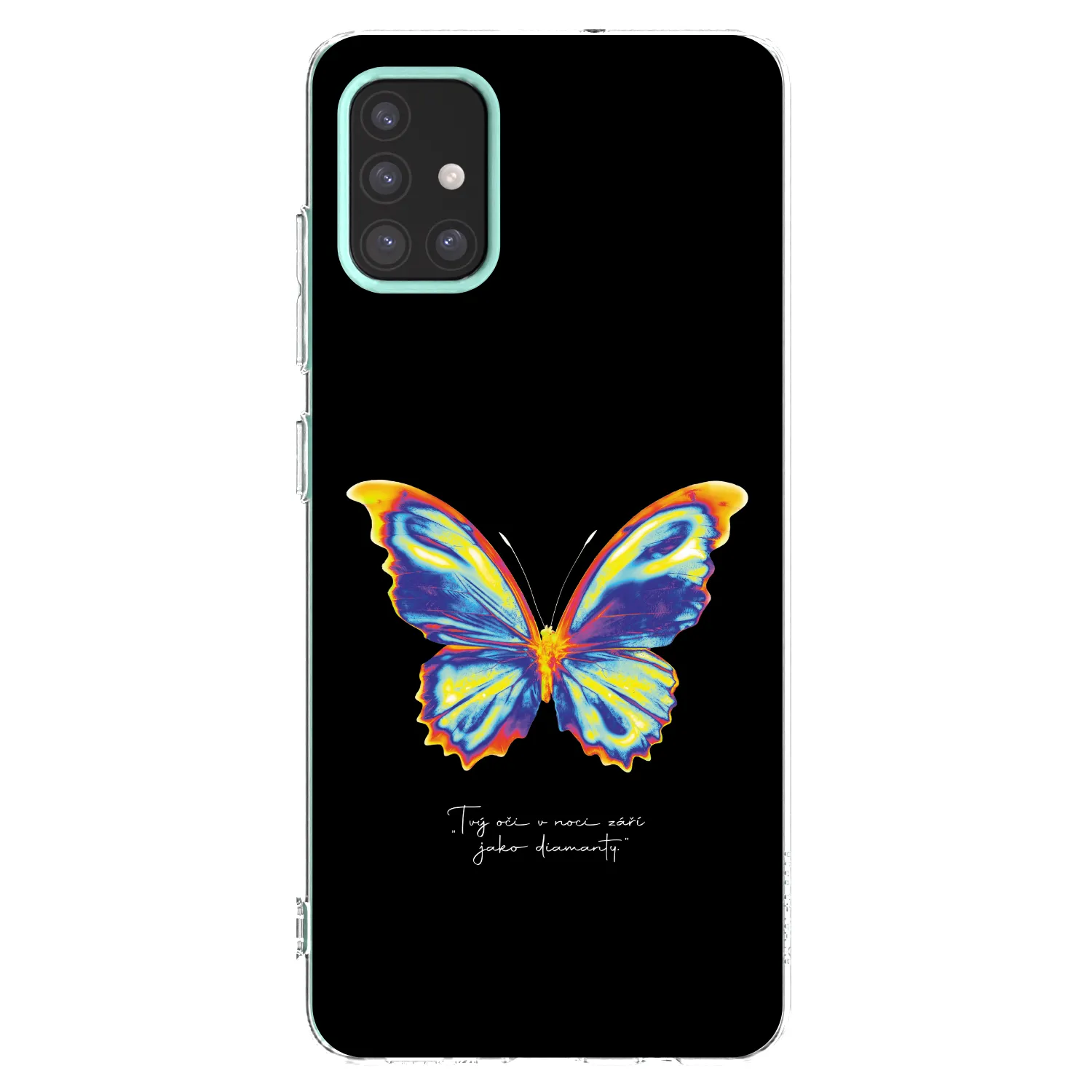 Picasee silikonowe przeźroczyste etui na Samsung Galaxy M31s - Diamanty Black
