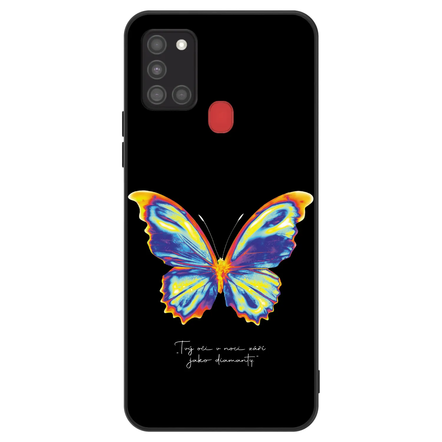 Picasee ULTIMATE CASE na Samsung Galaxy A21s - Diamanty Black