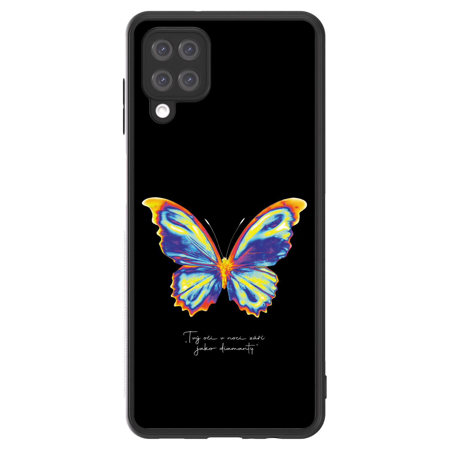 Picasee ULTIMATE CASE na Samsung Galaxy A12 A125F - Diamanty Black