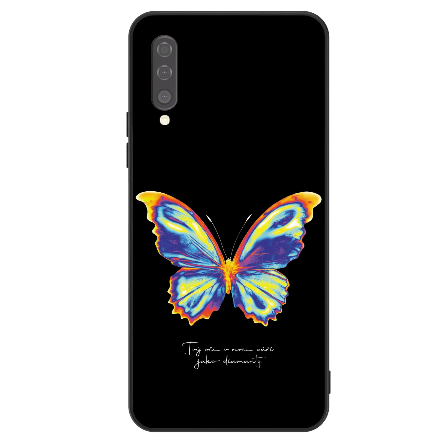 Picasee ULTIMATE CASE na Samsung Galaxy A50 A505F - Diamanty Black