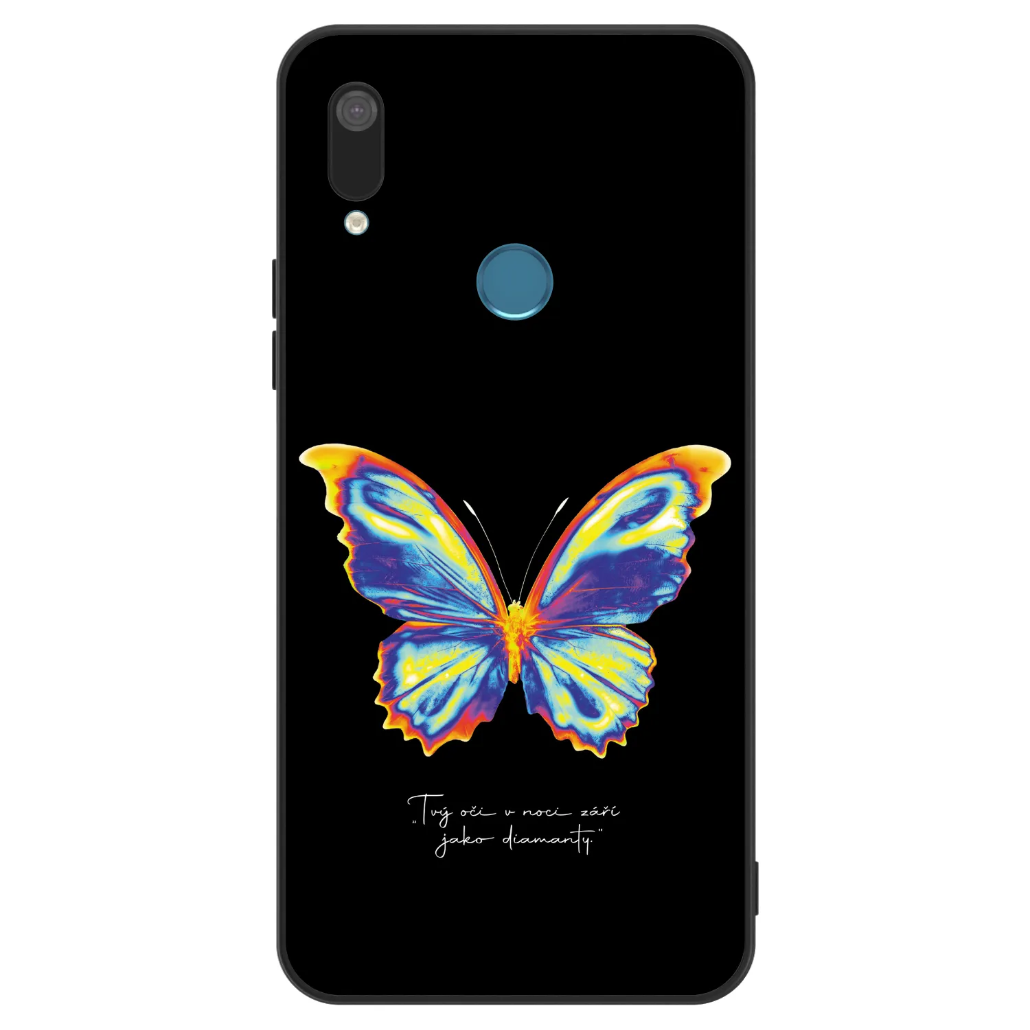 Picasee ULTIMATE CASE na Huawei Y7 2019 - Diamanty Black