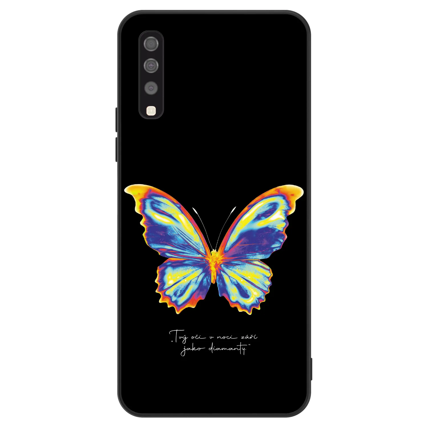 Picasee ULTIMATE CASE na Samsung Galaxy A70 A705F - Diamanty Black