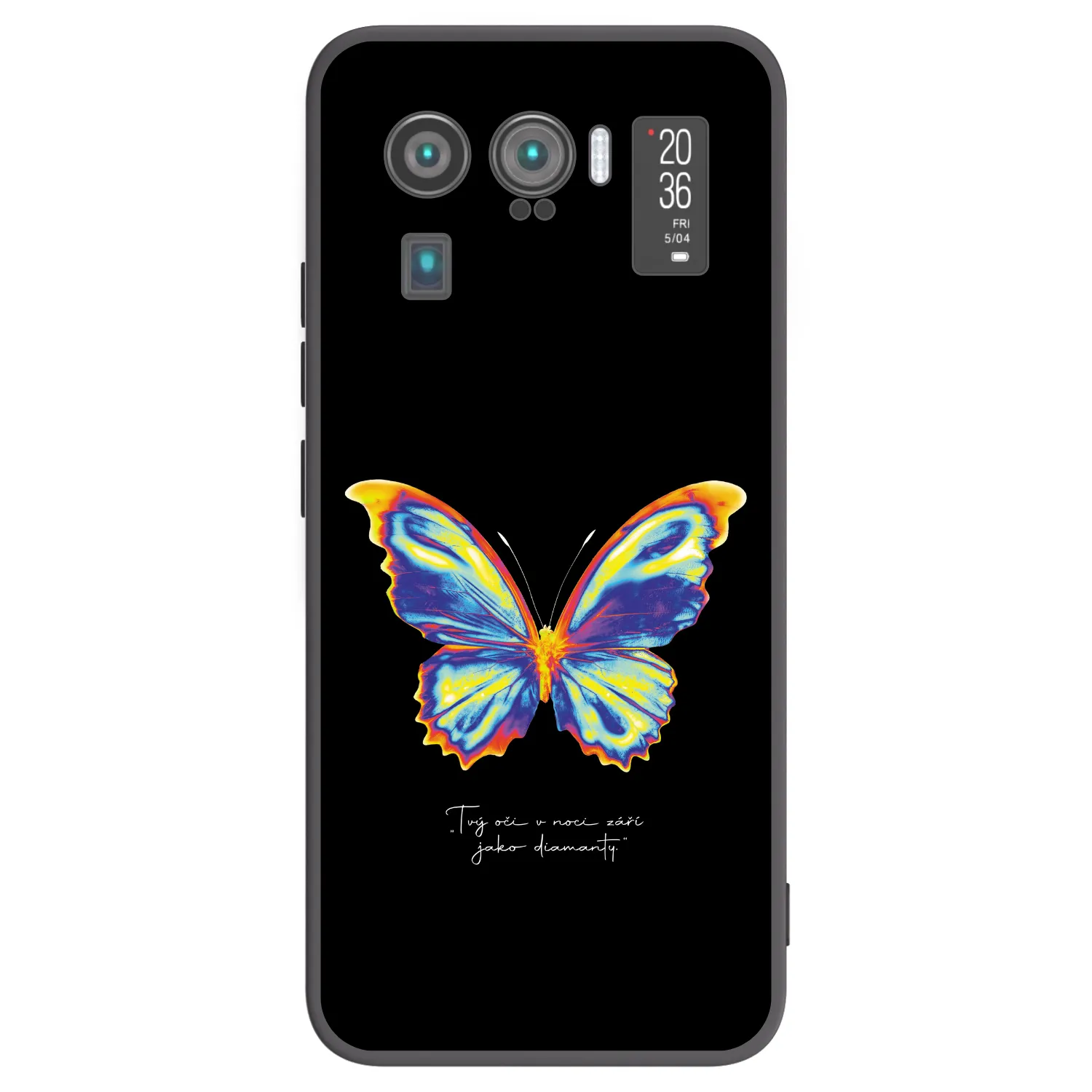 Picasee silikonowe czarne etui na Xiaomi Mi 11 Ultra - Diamanty Black