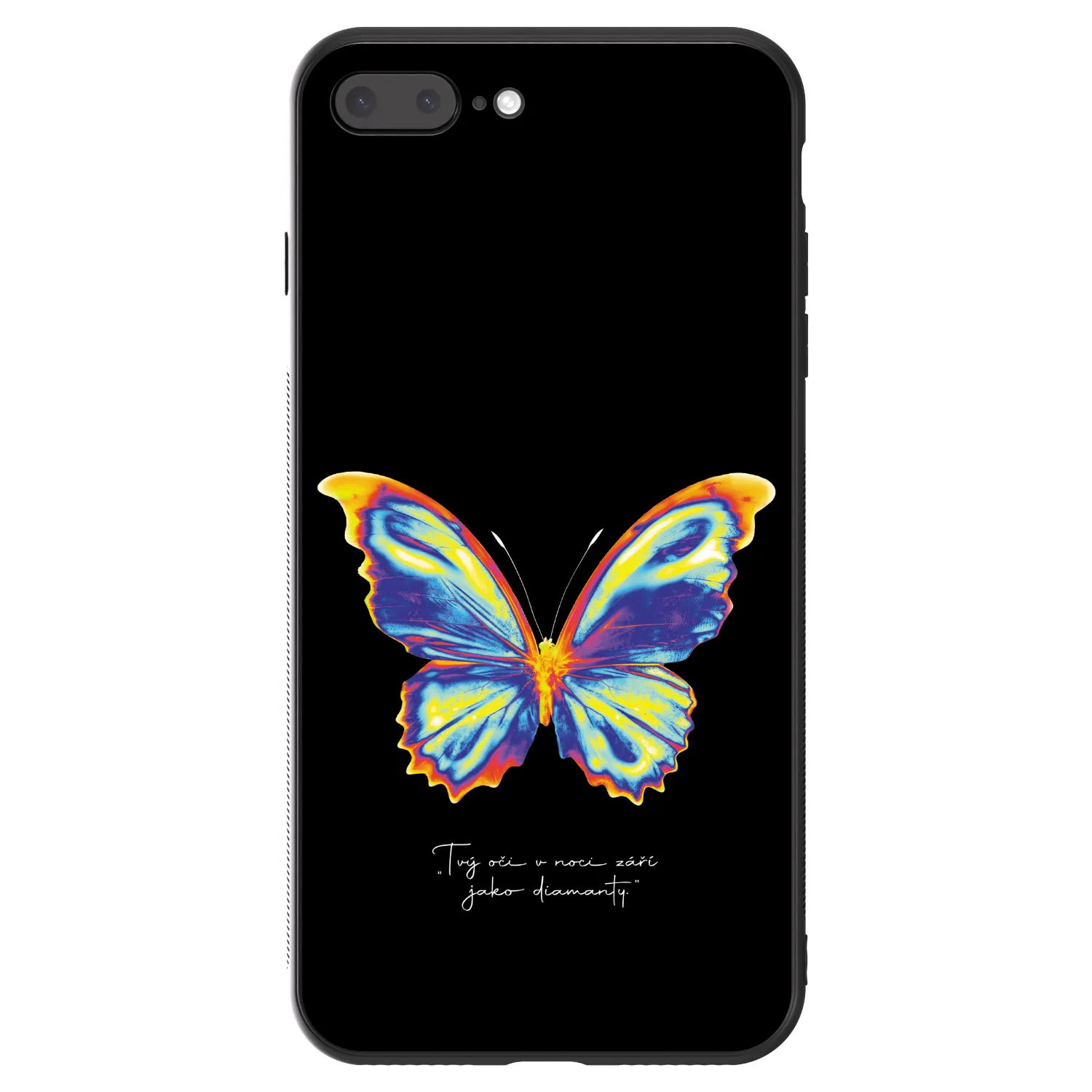 Picasee ULTIMATE CASE na Apple iPhone 8 Plus - Diamanty Black