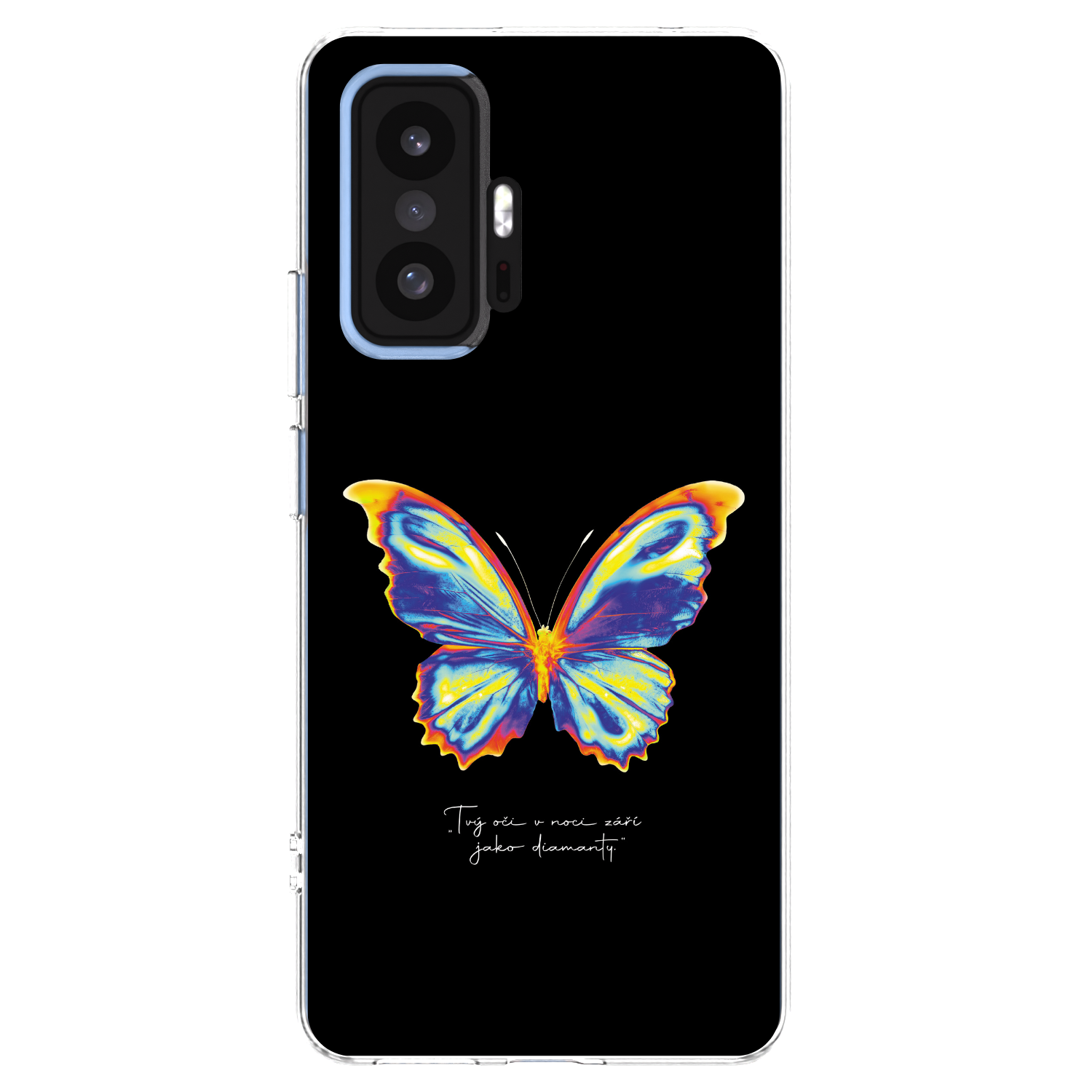 Picasee silikonowe przeźroczyste etui na Xiaomi 11T - Diamanty Black