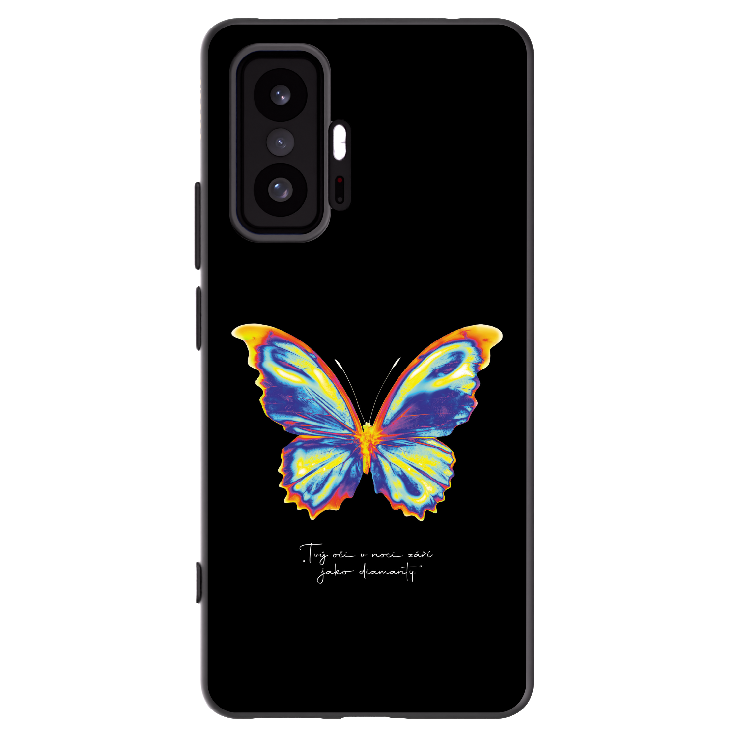 Picasee silikonowe czarne etui na Xiaomi 11T Pro - Diamanty Black