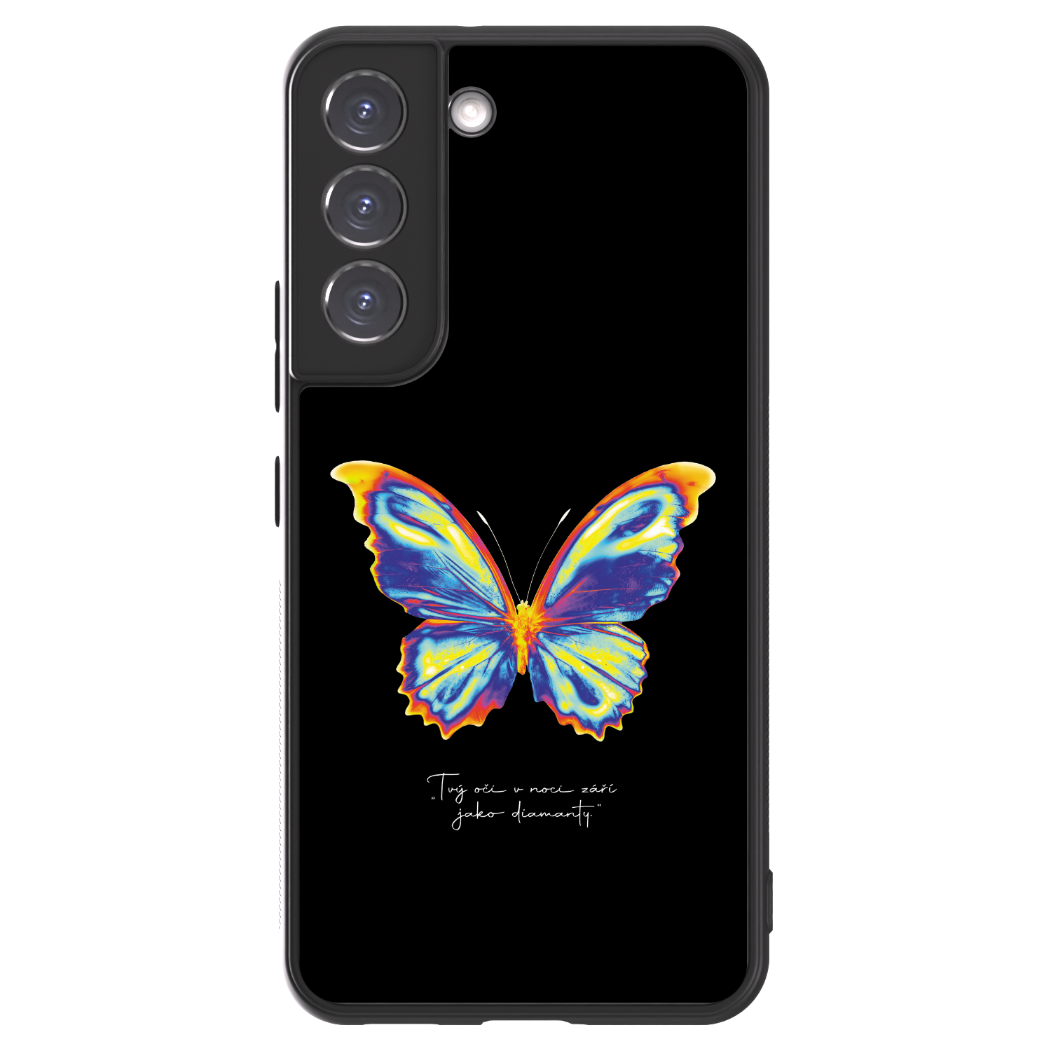 Picasee ULTIMATE CASE na Samsung Galaxy S22 5G - Diamanty Black