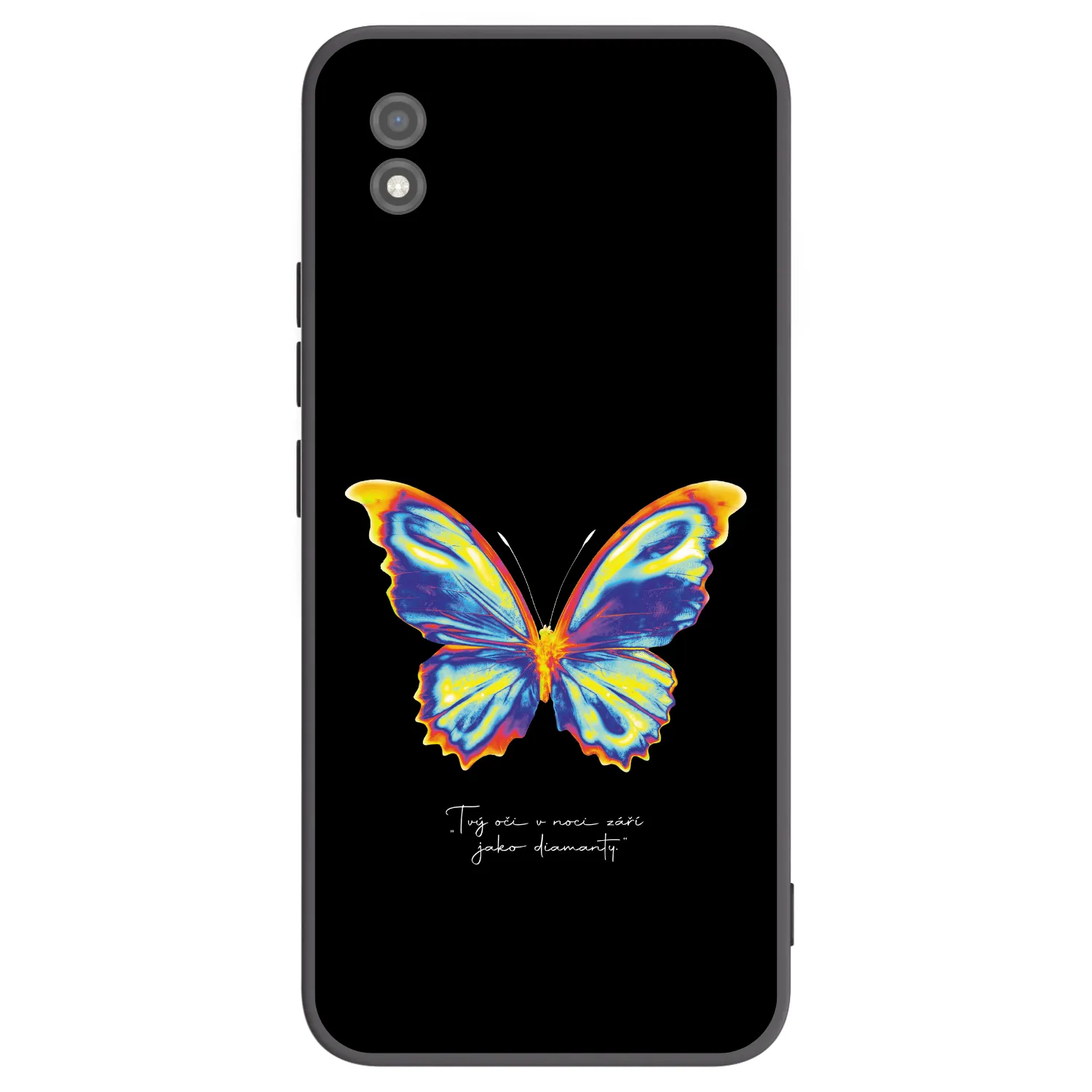 Picasee silikonowe czarne etui na Realme C11 (2021) - Diamanty Black