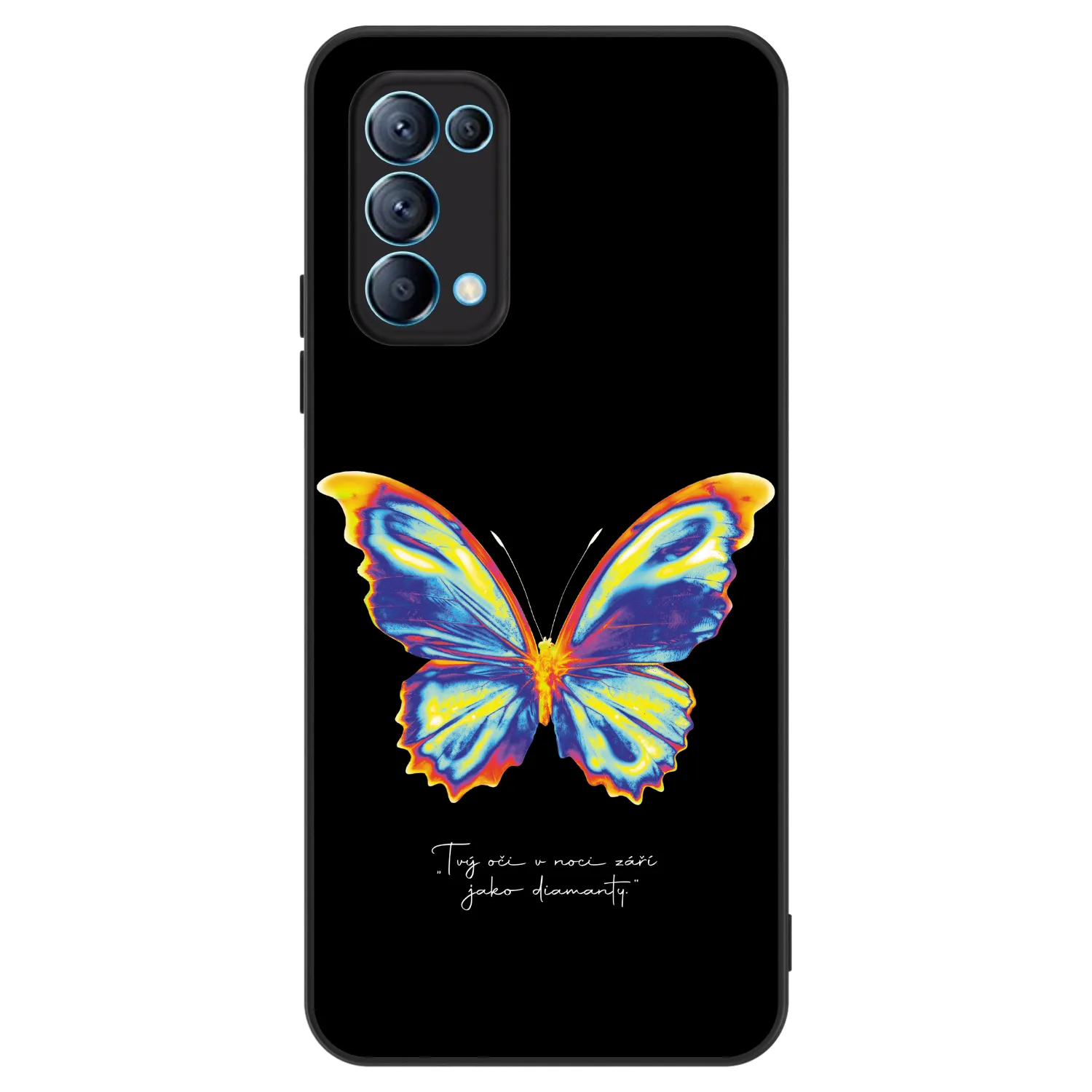 Picasee ULTIMATE CASE na OPPO Reno 5 5G - Diamanty Black