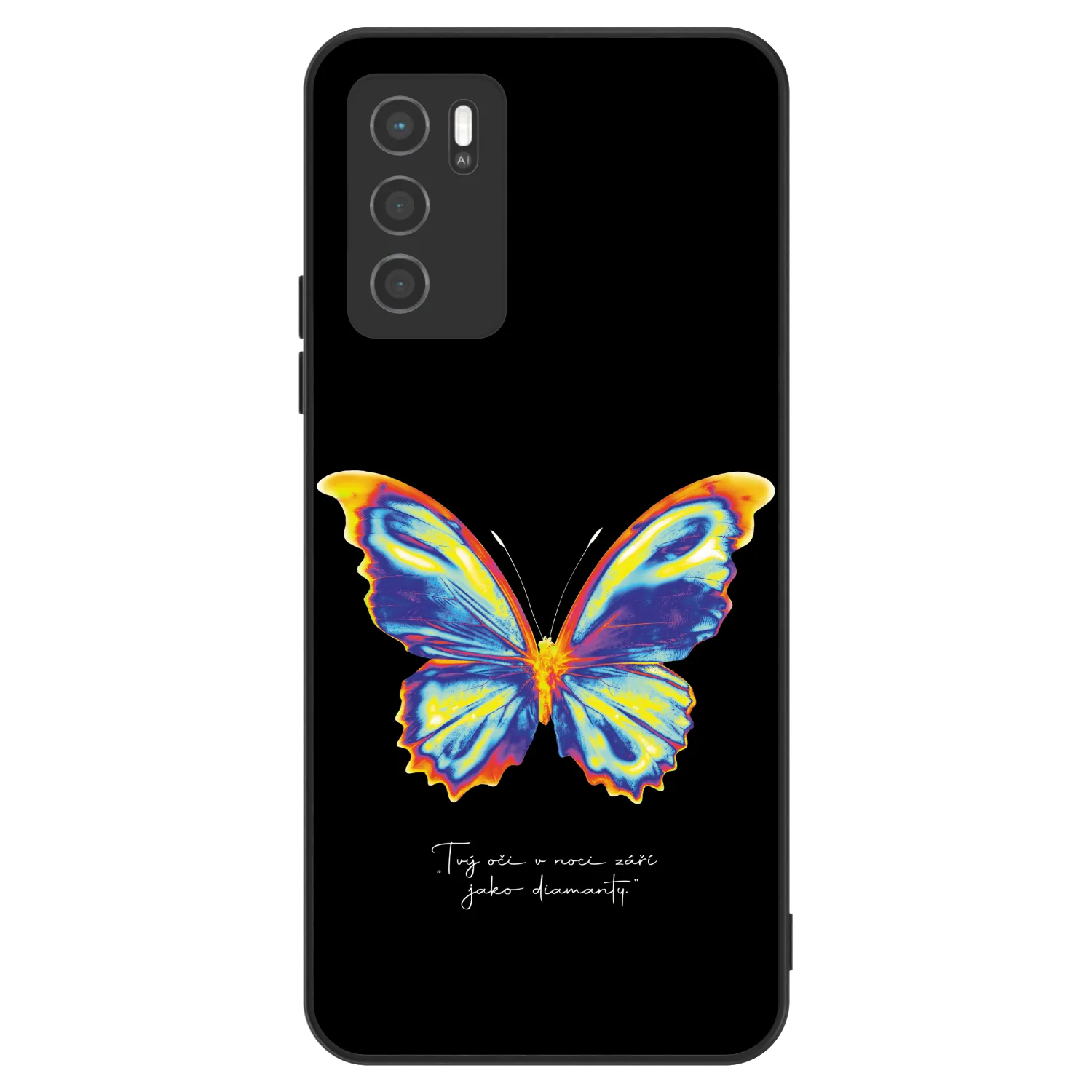 Picasee ULTIMATE CASE na OPPO A16s - Diamanty Black