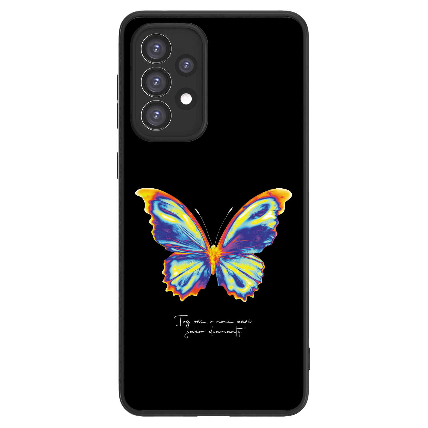 Picasee ULTIMATE CASE na Samsung Galaxy A33 5G A336 - Diamanty Black