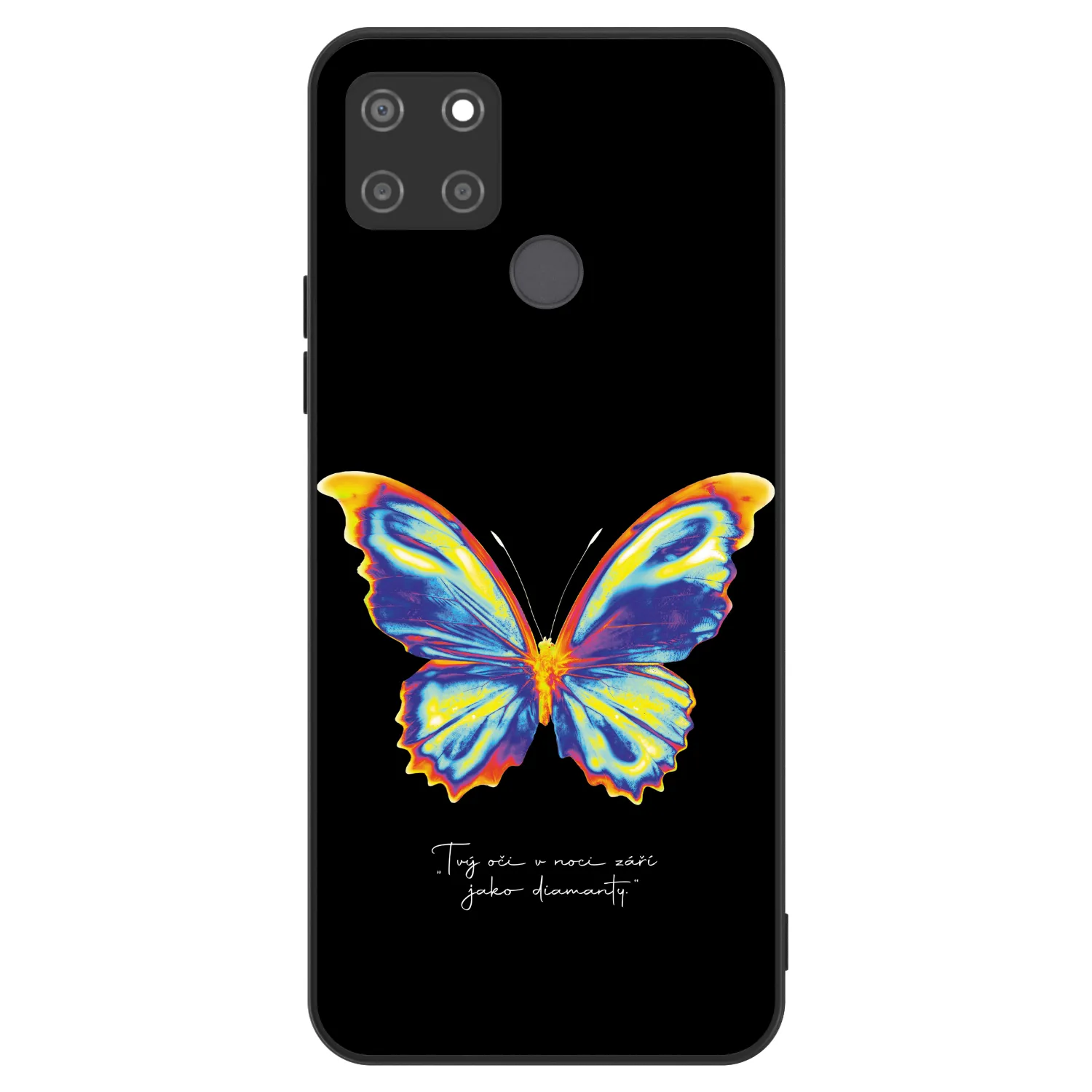 Picasee ULTIMATE CASE na Realme C21Y - Diamanty Black
