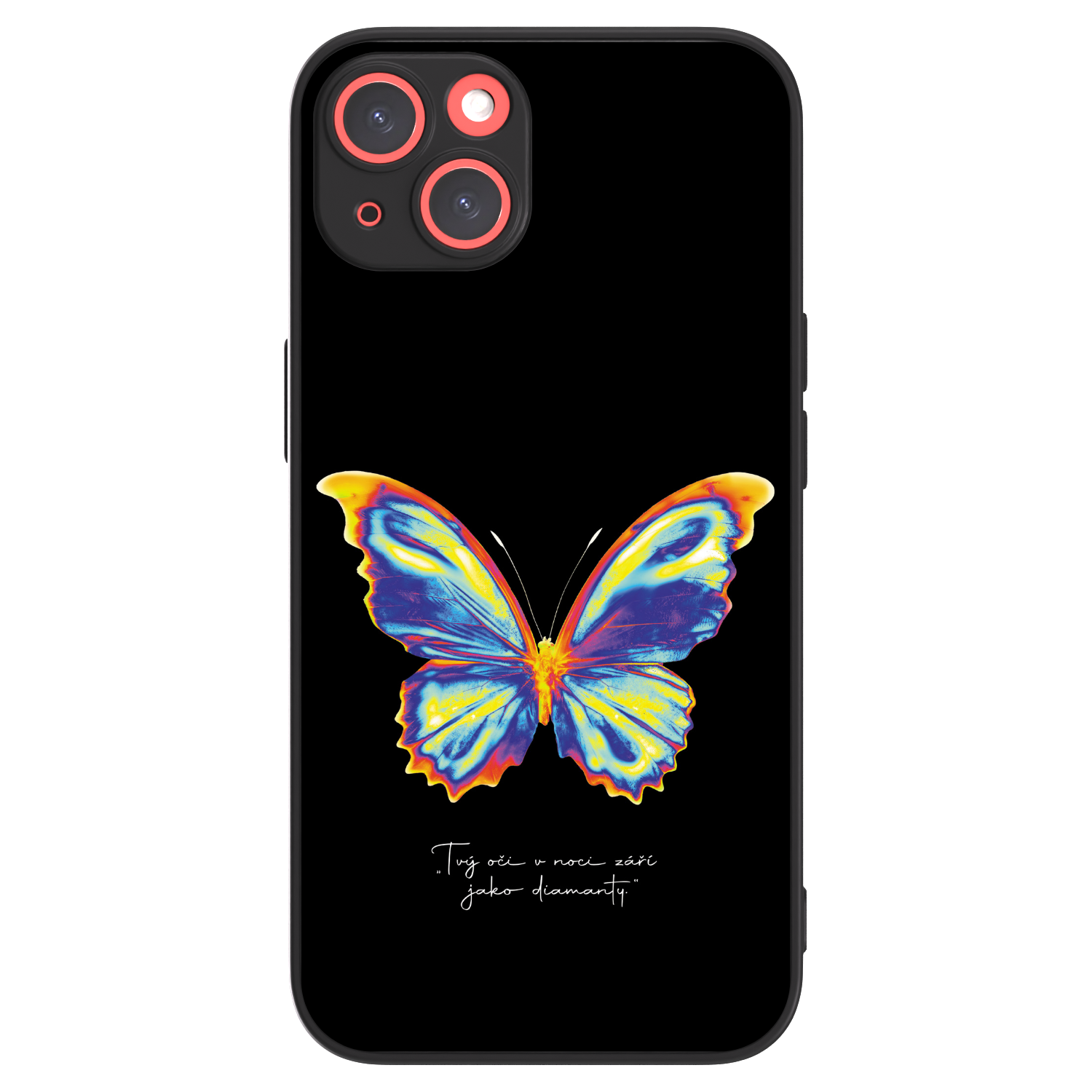 Picasee ULTIMATE CASE MagSafe pro Apple iPhone 13 - Diamanty Black