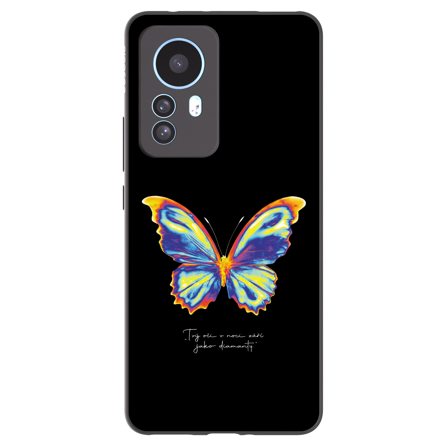 Picasee silikonowe czarne etui na Xiaomi 12T Pro - Diamanty Black