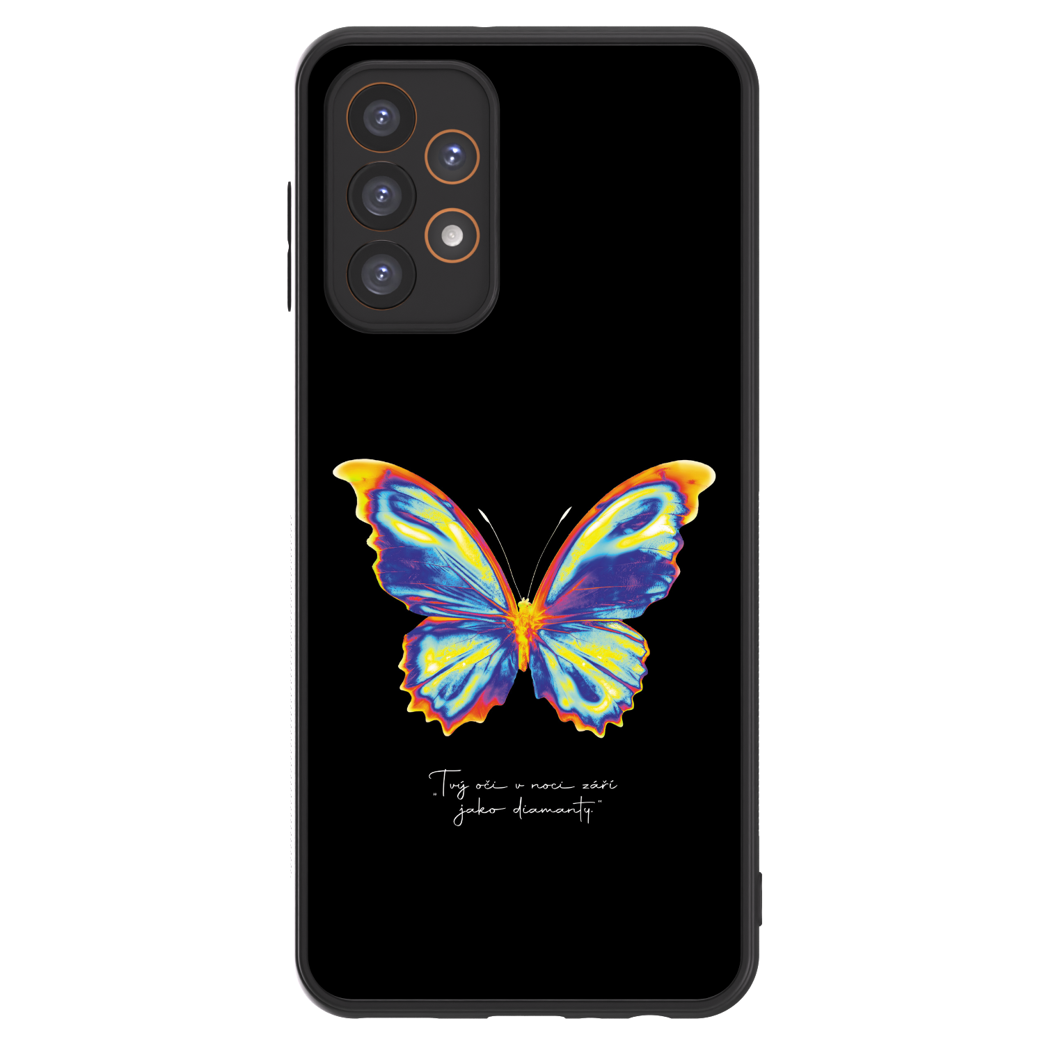 Picasee ULTIMATE CASE na Samsung Galaxy A23 A236B 5G - Diamanty Black